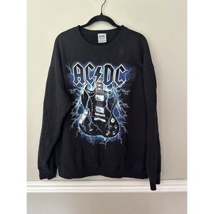 Rare 2017 Official Licensed Men's AC/DC‎ World Tour 88 Sweatshirt Crew Neck